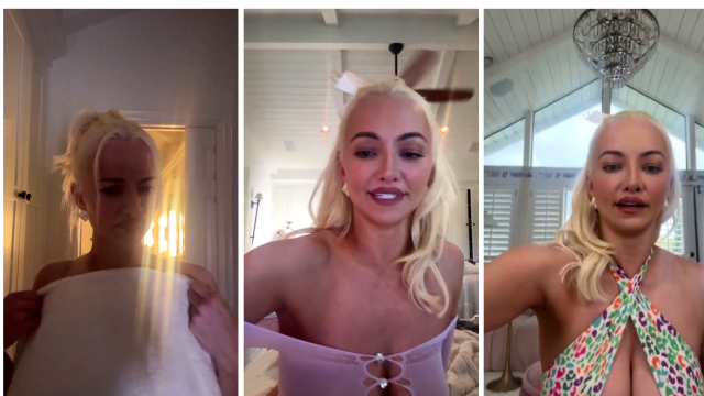 Lindsey Pelas 28th March Livestream Video Leaked